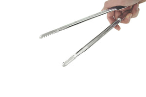Stainless Steel Tongs with Teeth (악어집게), Kitchen Tools - eKitchenary