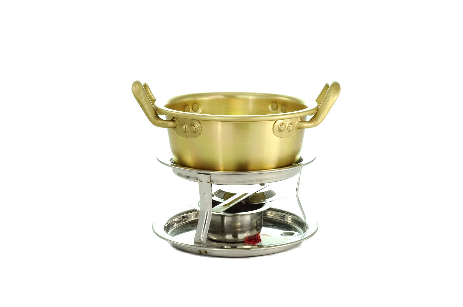Nickel Plated Yellow Aluminum Korean Pot, High 양은 높은 냄비, Aluminum - eKitchenary