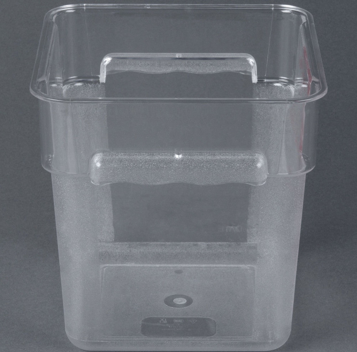 Thunder Group Polycarbonate Sqaure Food Storage, Clear, Polycarbonate - eKitchenary