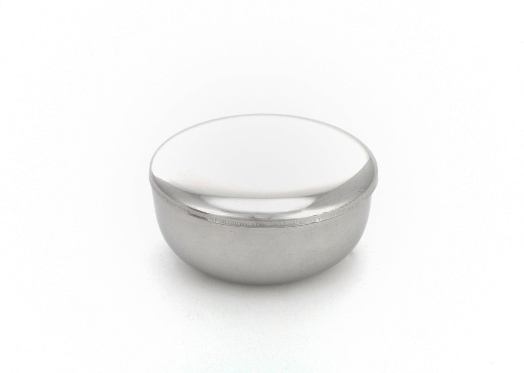 Stainless Steel Rice Bowl with Lid, Stainless Steel - eKitchenary