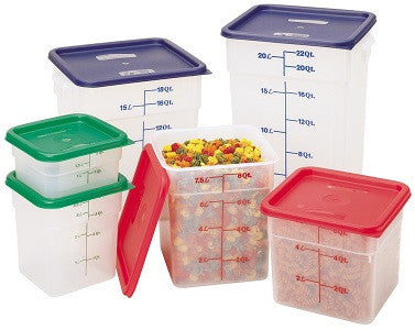 CAMBRO CONTAINER SQUARE CLEAR 8 QUART - US Foods CHEF'STORE