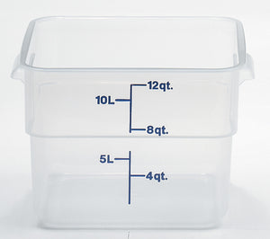 Cambro Square Translucent Container, Food Container - eKitchenary