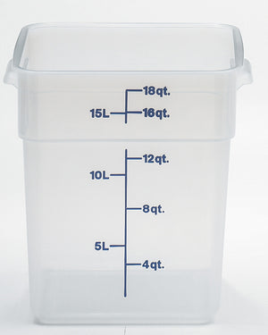 Cambro Square Translucent Container, Food Container - eKitchenary