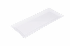 Melamine KP Classic Rectangular Appetizer Plate (12 Pack), Tabletop - eKitchenary