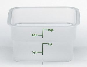 Cambro Square Translucent Container, Food Container - eKitchenary