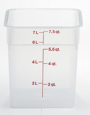 Cambro Square Translucent Container, Food Container - eKitchenary