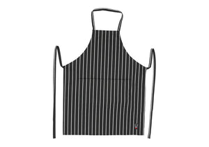 Chalkstripe Bib Apron with Pockets, 34" x 27", Apron - eKitchenary