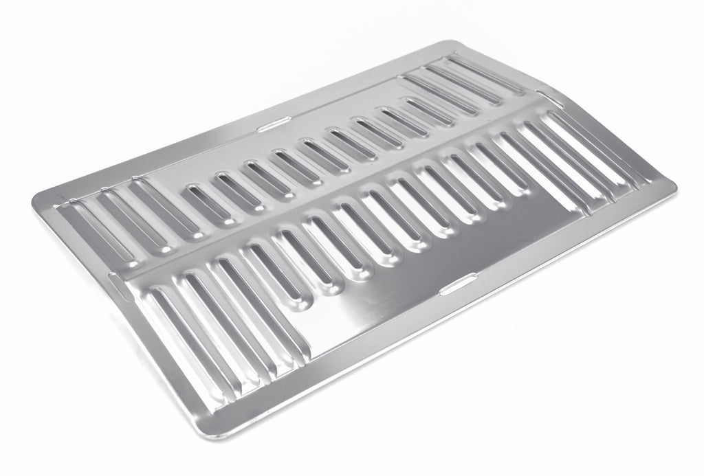 Stainless Steel Korean Bbq Rectangle Grill Plate, Stainless Steel - eKitchenary