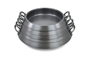 Anodized Aluminum Sukiyaki Flat Pot 경질 스끼야끼 냄비, Aluminum - eKitchenary