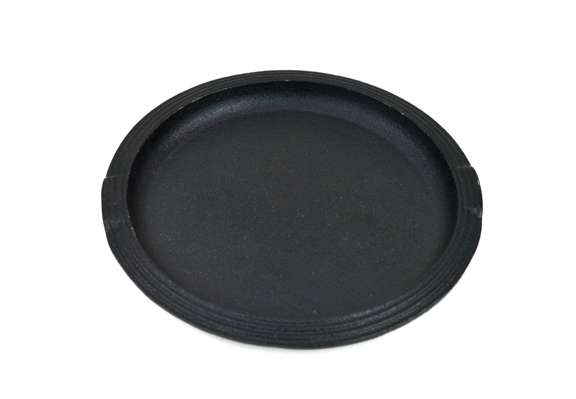Korean Cast Iron Barbecue Sizzling Plate, Round 원형 무쇠 판, Cast Iron - eKitchenary