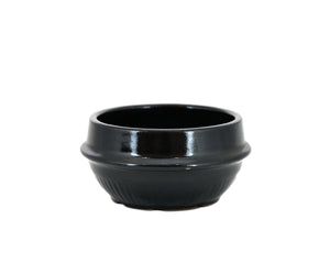 Korean Clay Pot w/ Coated Rim, Ddukbaegi 뚝배기, Clay - eKitchenary