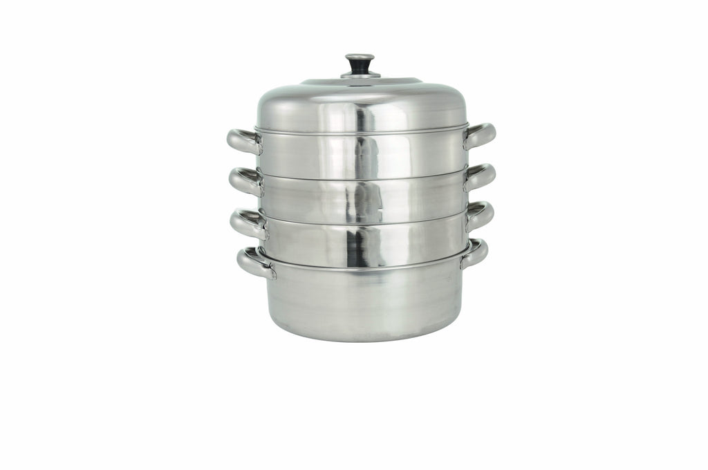 Stainless Steel Custom-Tier Steamer, 스댄 찜기, Cookware - eKitchenary