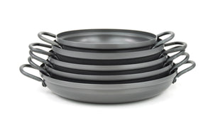 Anodized Aluminum Korean Stew Pot, Low 경질 낮은 전골 냄비, Aluminum - eKitchenary