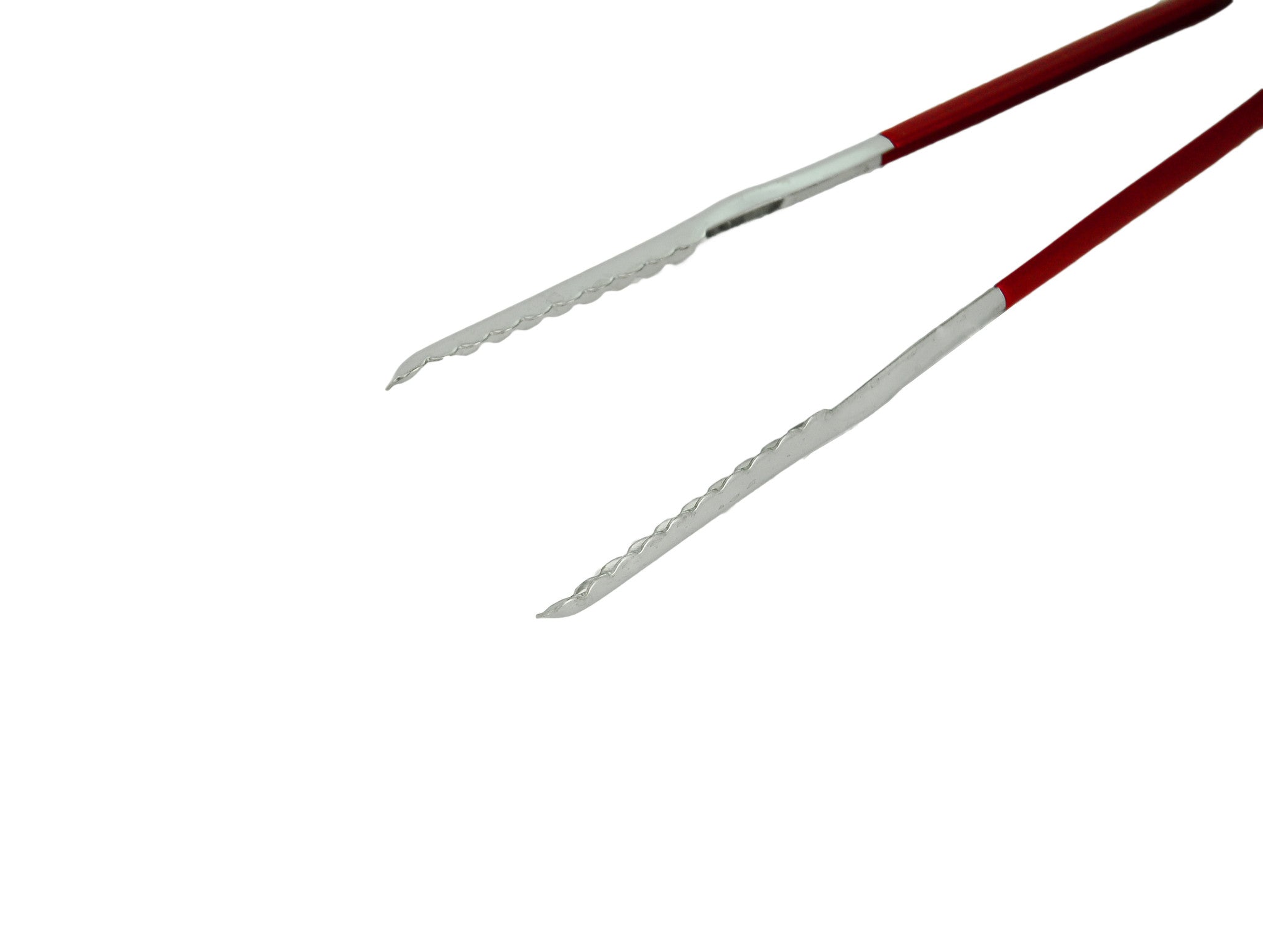 Stainless Steel Tongs with Coated Red Handle (코팅 얼음 집게), Kitchen Tools - eKitchenary