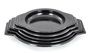 Melamine Black Bases for Korean Stone & Clay Pots (Case-25pcs), Melamine - eKitchenary