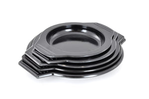 Melamine Black Bases for Korean Stone & Clay Pots (Case-25pcs), Melamine - eKitchenary