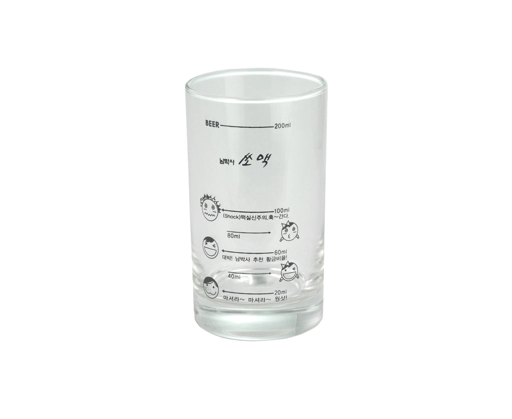 Somaek Beer Glass, 6-Pack (소맥 잔), Glassware - eKitchenary