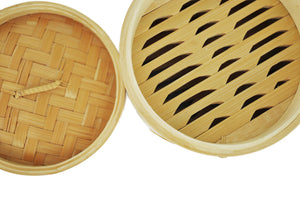 Stackable Bamboo Steamer Set (대나무 찜기), Cookware - eKitchenary