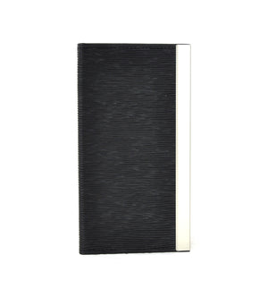 Check Presenter with Leather Texture, Black, Tabletop - eKitchenary