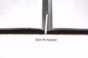 Menu Book with Leather Texture, Antique, Tabletop - eKitchenary