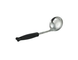 Stainless Steel Serving Ladle with Plastic Handle (국자), Kitchen Tools - eKitchenary