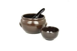 Korean Clay Rice Wine Jar, Banguri 방구리, Clay - eKitchenary