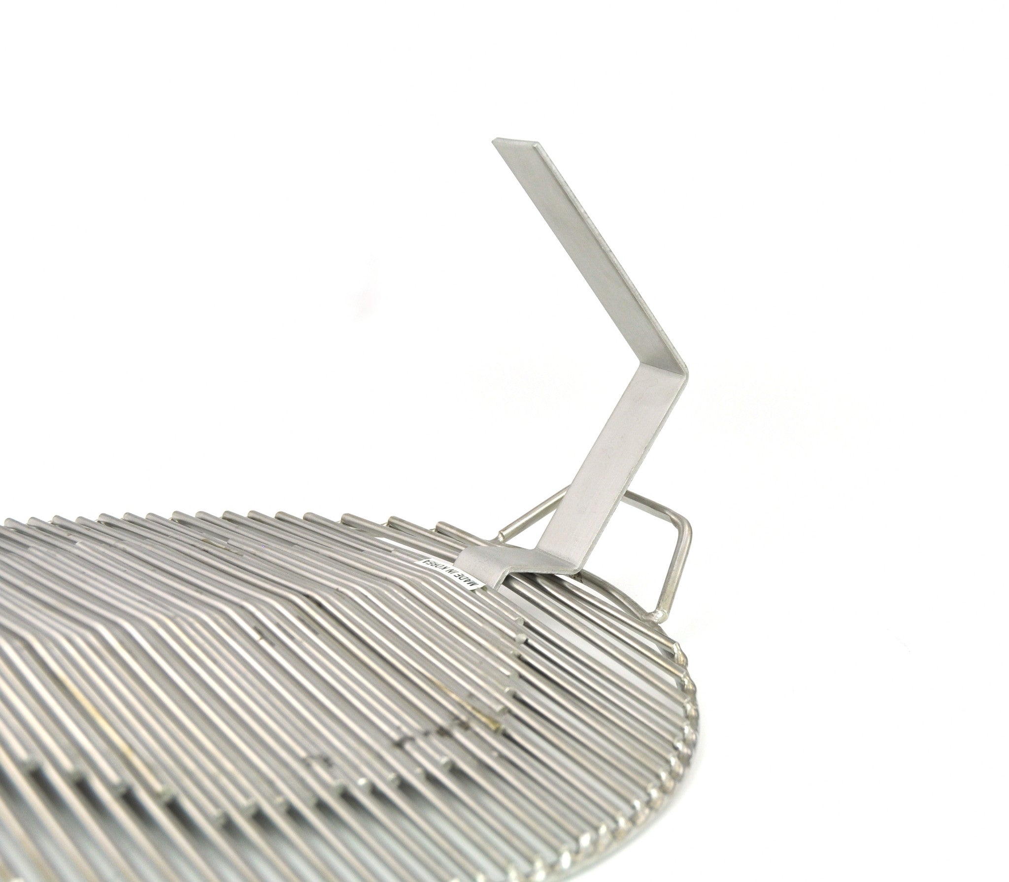 Stainless Steel Korean Bbq Grate with Handles, Stainless Steel - eKitchenary