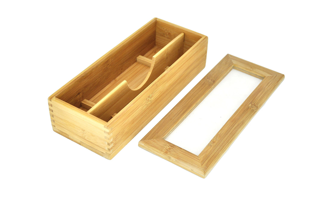 Utensil Case, Wood Design, Tabletop - eKitchenary