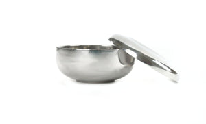 Stainless Steel Rice Bowl with Lid, Stainless Steel - eKitchenary