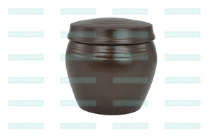 Korean Clay Jar with Lid, Hangari 항아리 (Modern), Clay - eKitchenary