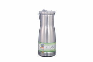 Stainless Steel Water Bottle with Plastic Lid, Tabletop - eKitchenary