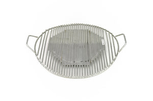 Stainless Steel Korean Bbq Grate with Handles, Stainless Steel - eKitchenary