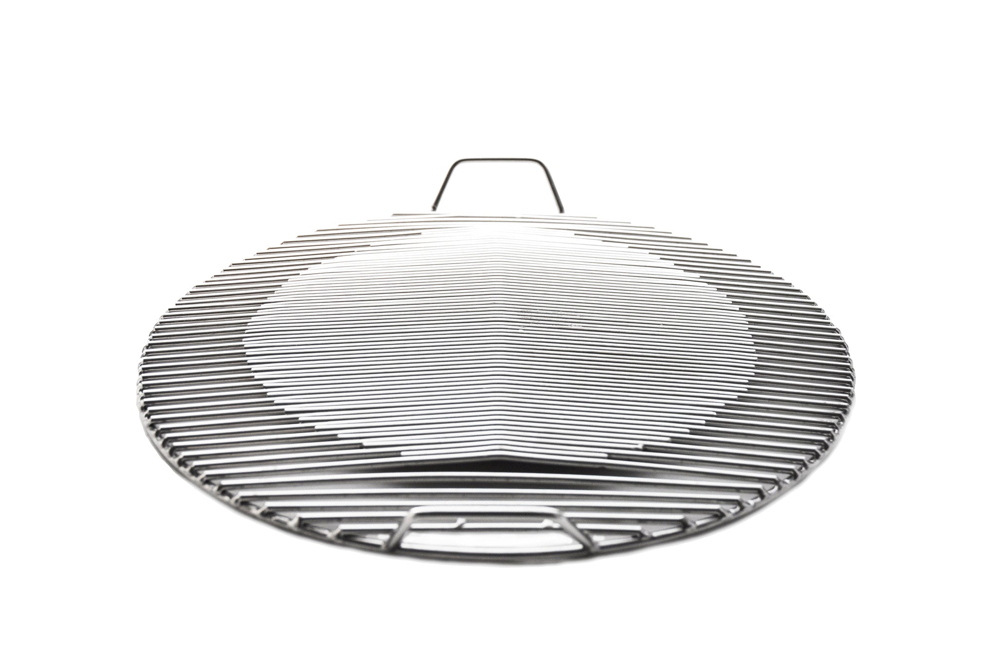 Stainless Steel Korean Bbq Grate with Handles, Stainless Steel - eKitchenary