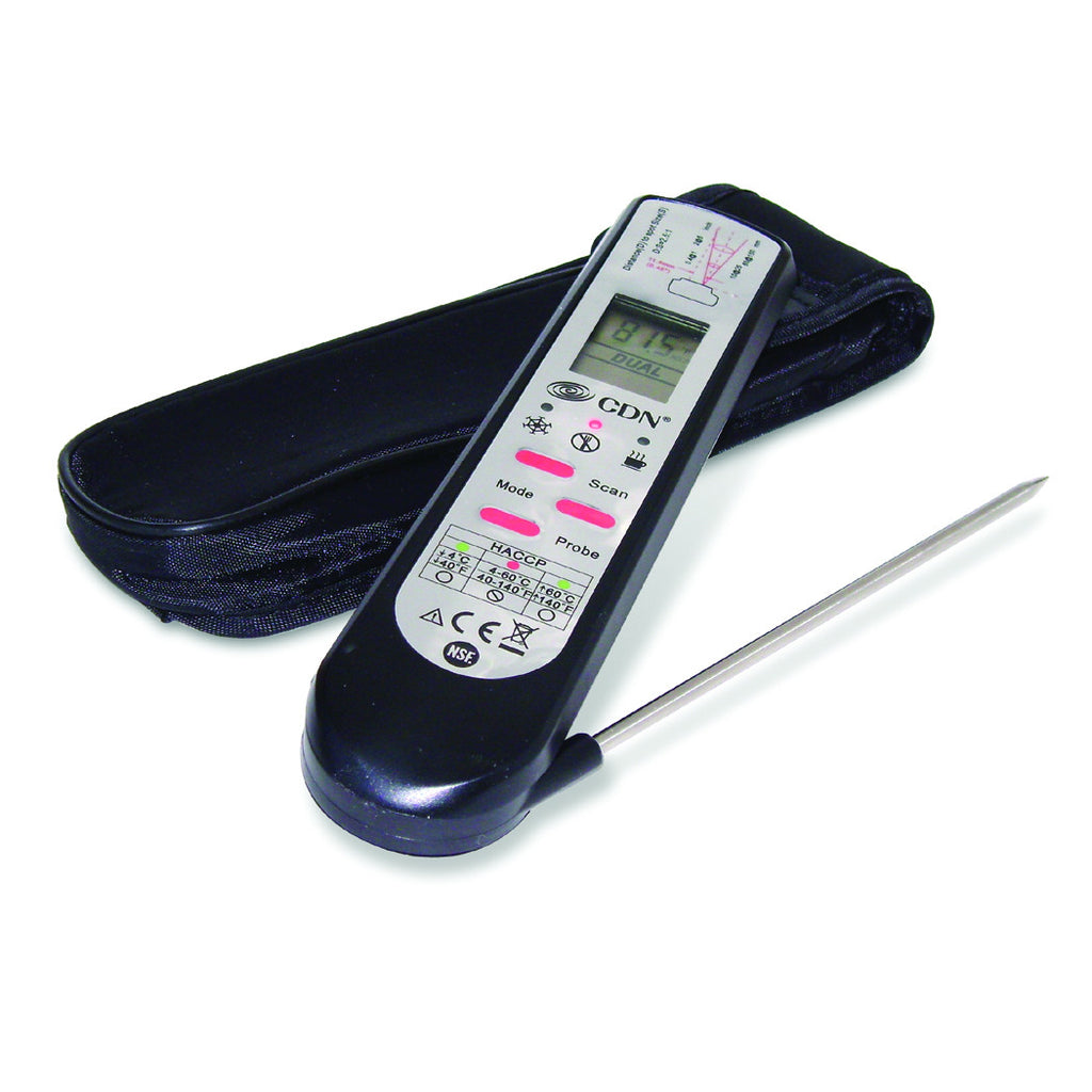 CDN ProAccurate Infrared/Thermocouple Probe Thermometer, INTP626X, Kitchen Tools - eKitchenary