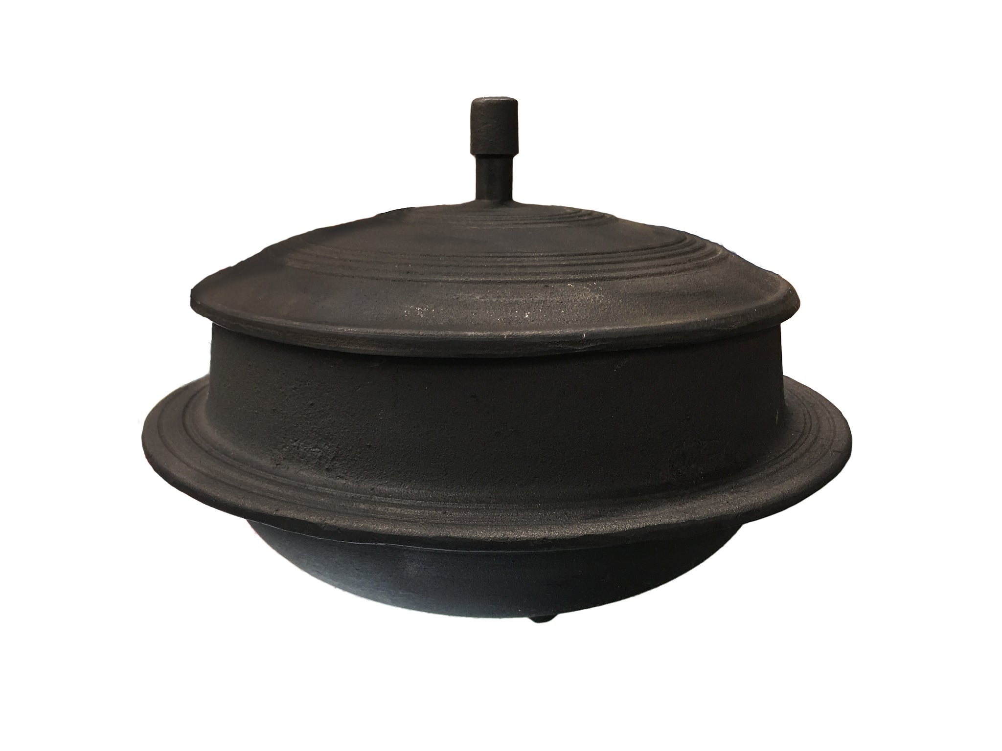 Korean Cast Iron Traditional Cooking Pot with Lid, Gamasot 가마솥 – eKitchenary