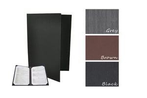 Menu Covers with Corner Pockets (Leather-like), Tabletop - eKitchenary