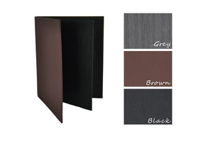 Menu Covers with Corner Pockets (Leather-like), Tabletop - eKitchenary