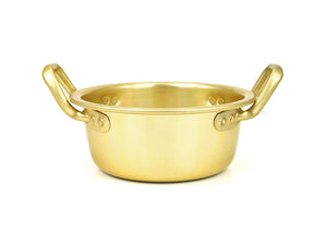 Nickel Plated Yellow Aluminum Korean Pot, High 양은 높은 냄비, Aluminum - eKitchenary