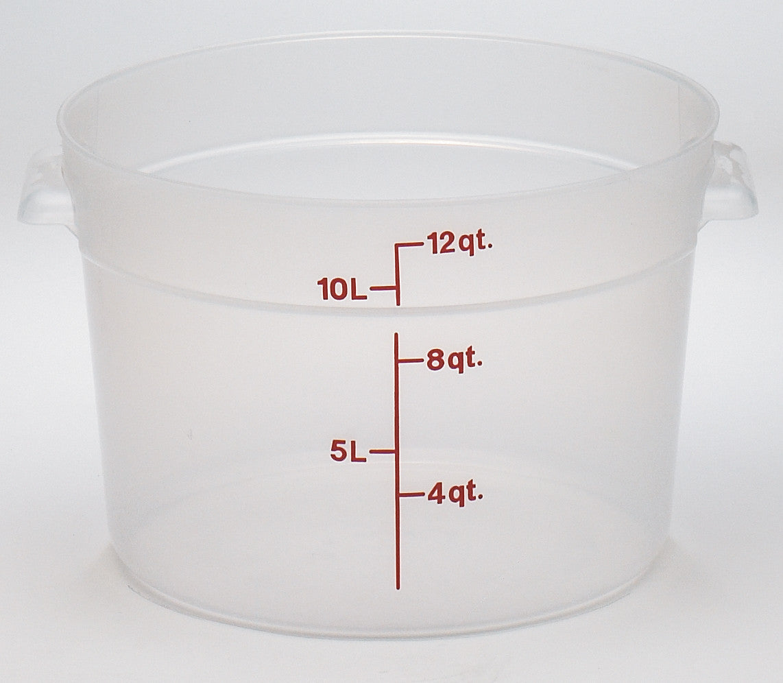 Cambro Round Translucent Container, Food Container - eKitchenary