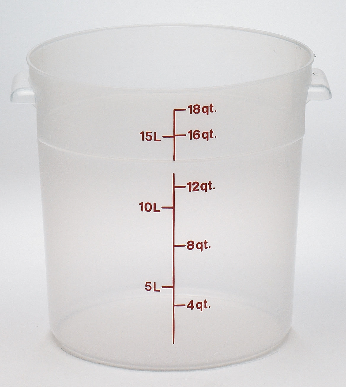 Cambro Round Translucent Container, Food Container - eKitchenary