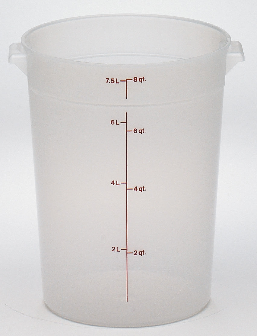 Cambro Round Translucent Container, Food Container - eKitchenary