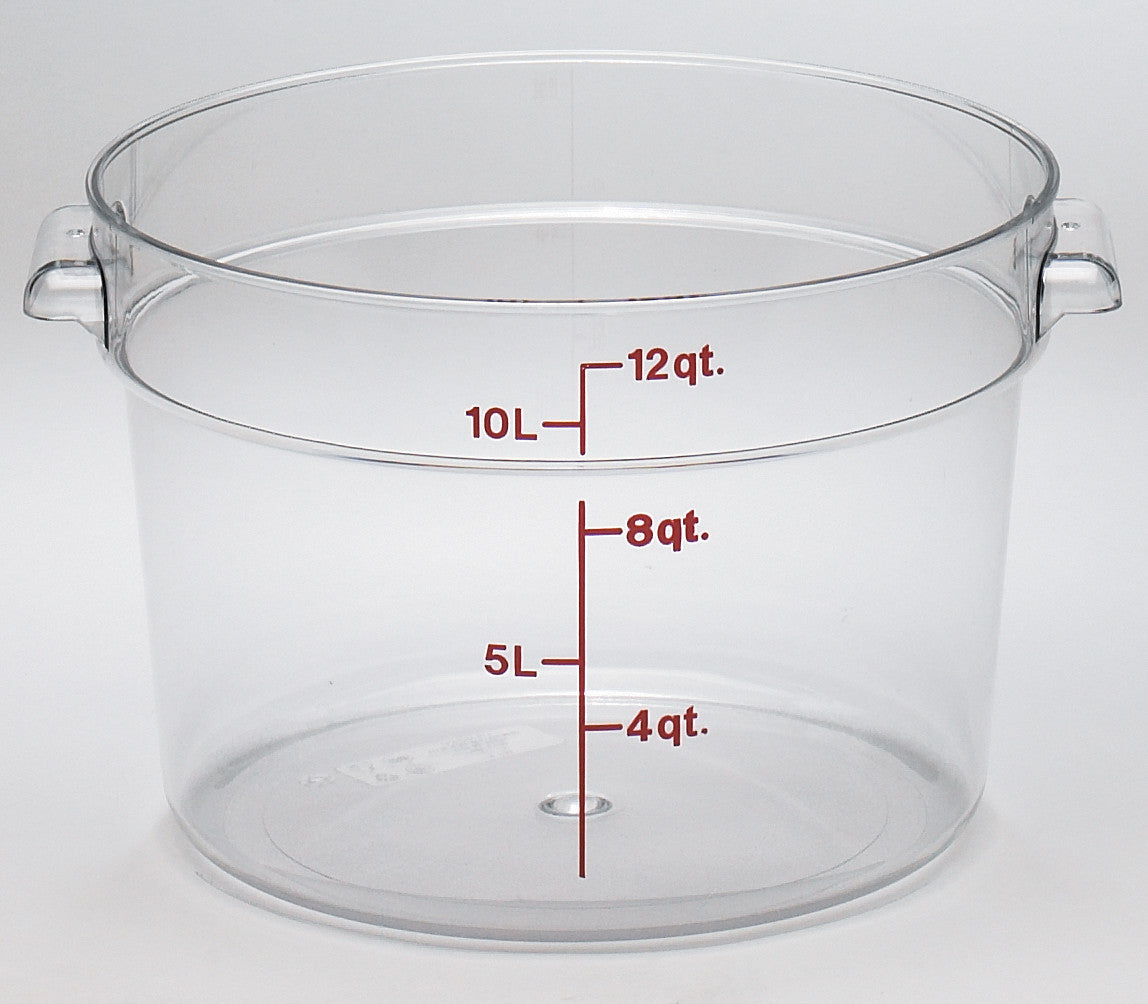 Cambro Round Clear Container, Food Container - eKitchenary