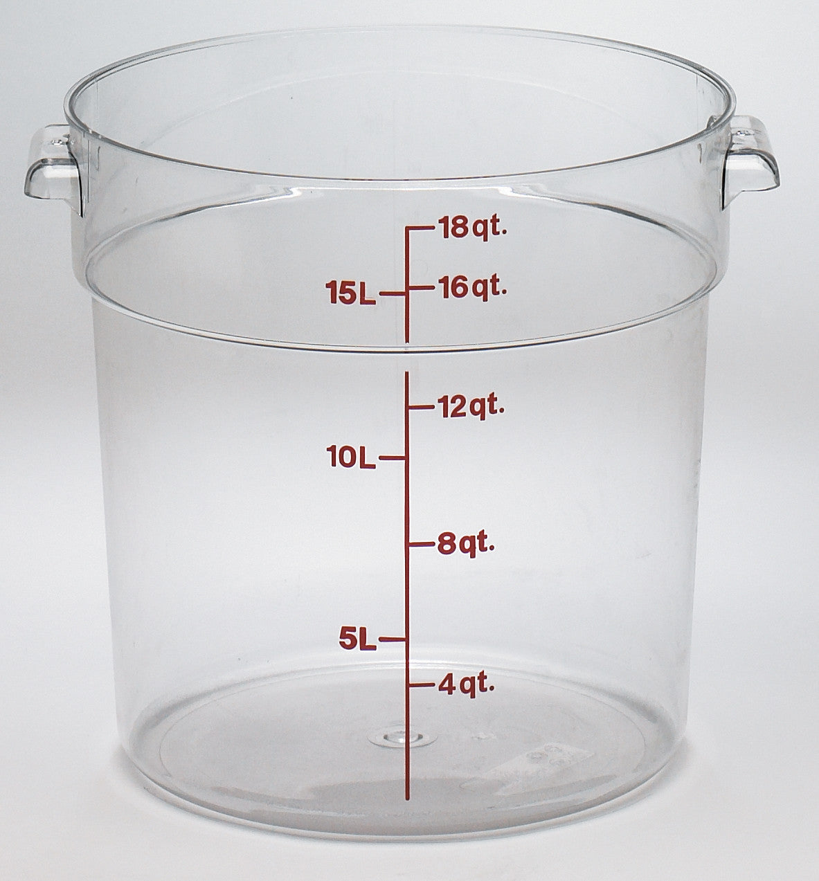 Cambro Round Clear Container, Food Container - eKitchenary