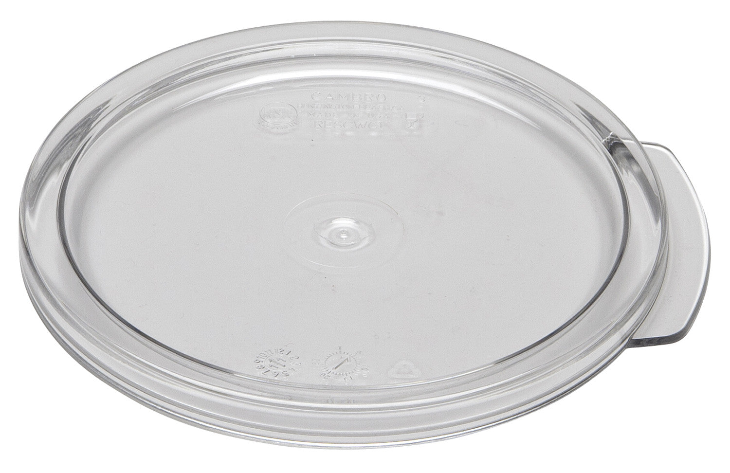 Cambro Round Clear Container, Food Container - eKitchenary