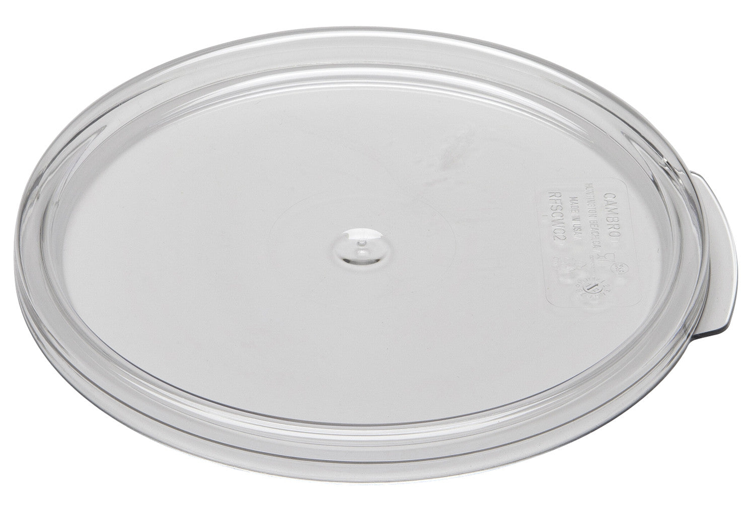 Cambro Round Clear Container, Food Container - eKitchenary