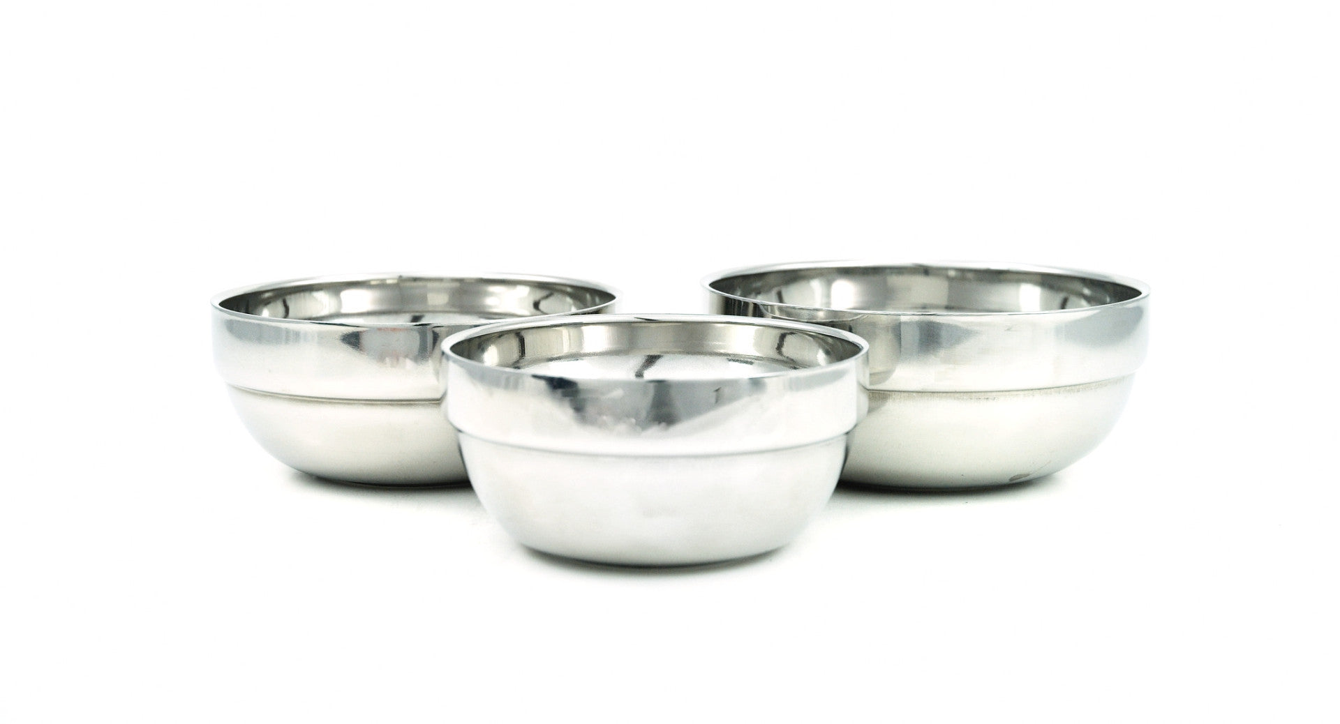 Stainless Steel Double Wall Bowl, Stainless Steel - eKitchenary