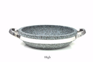 Korean Stone Grill Pan with Handles, Dolpan 돌판, Stone - eKitchenary