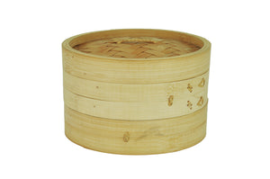 Stackable Bamboo Steamer Set (대나무 찜기), Cookware - eKitchenary