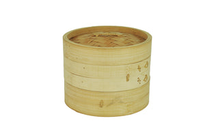 Stackable Bamboo Steamer Set (대나무 찜기), Cookware - eKitchenary