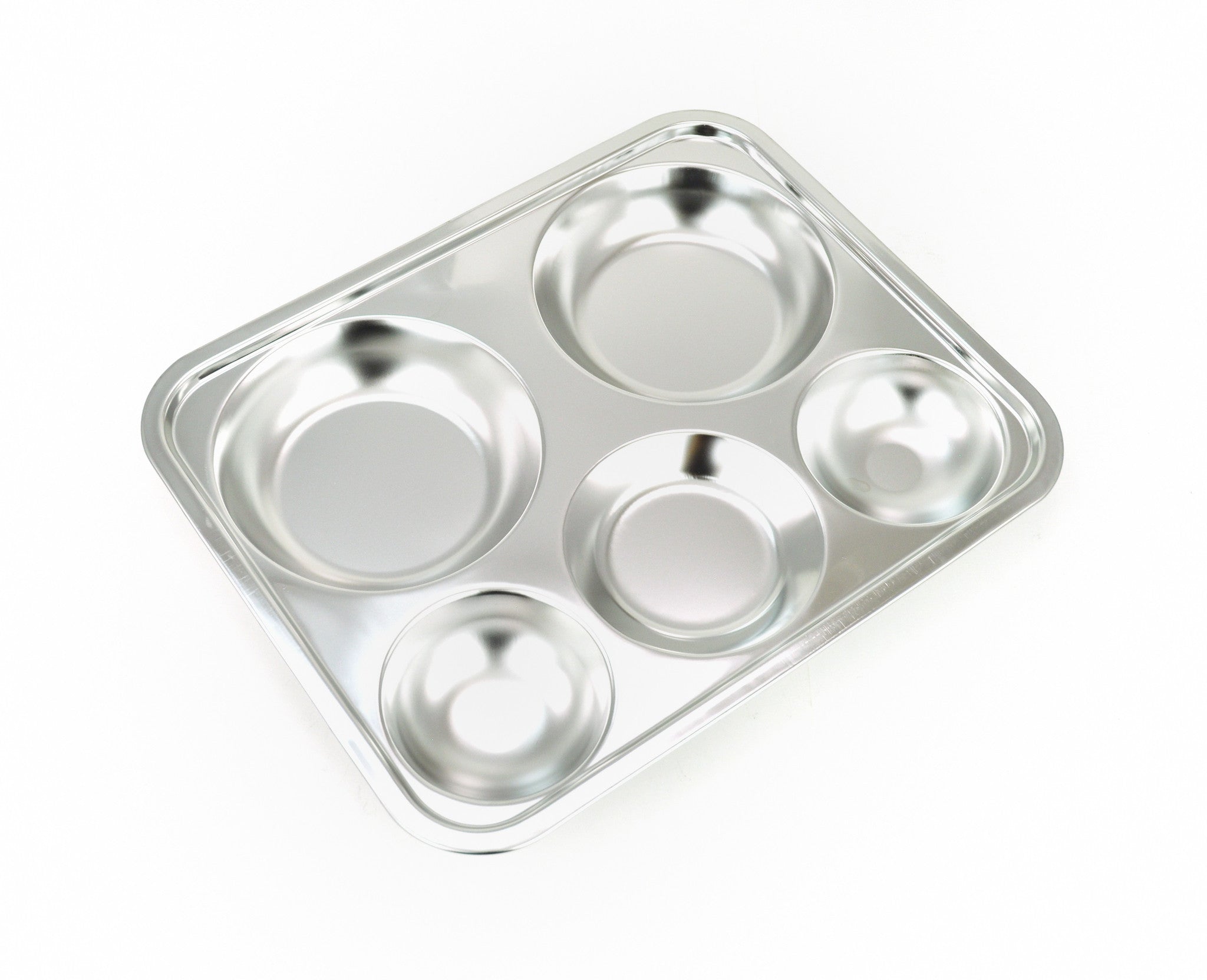 Stainless Steel Divided Tray, Stainless Steel - eKitchenary